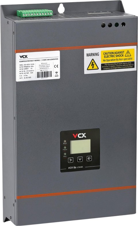 Kompensator mocy biernej VCX SVG 400V 10kVAr