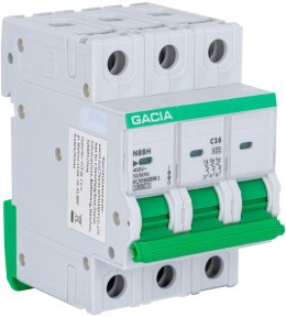 Wyłącznik nadprądowy GACIA N8BH 10KA C 3P 40A