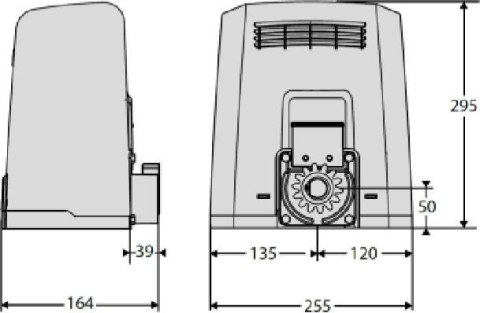 Zestaw BFT DEIMOS ULTRA BT B600 INT KIT do 600kg bram przesuwnych