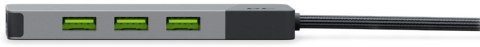 Hub USB 7w1 Green Cell Connect 3x USB-A 3.1 HDMI 4K 60Hz 1x USB-C PD 85W