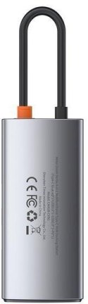 Hub USB Baseus Metal Gleam 4w1