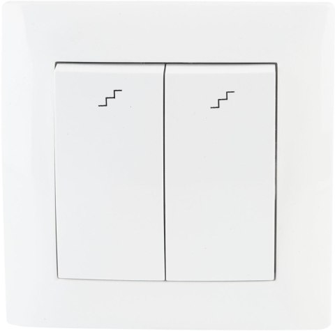 Łącznik schodowy podwójny VCX WESA LC 05 Biały