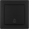 Przycisk dzwonkowy VCX WESA LC 06 Czarny
