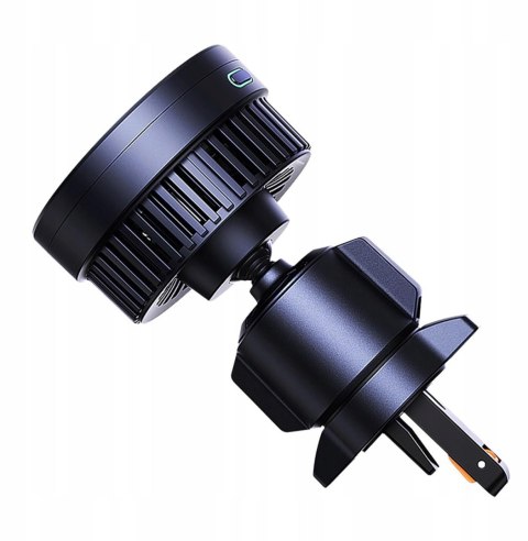 UCHWYT SAMOCHODOWY ŁADOWARKA INDUKCYJNA Baseus MagPro BS-CW04 Qi 2.0 15W MagSafe NA KRATKĘ CZARNY