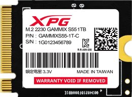 Dysk SSD Adata XPG GAMMIX S55 1TB M2230