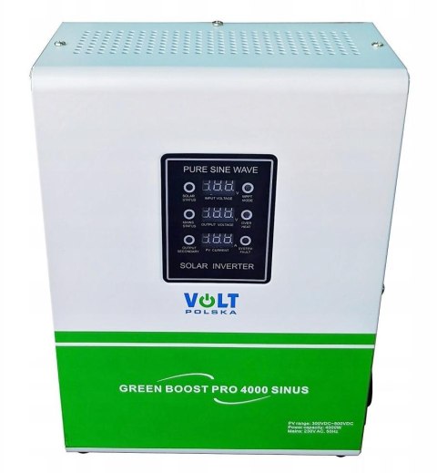Przetwornica solarna VOLT POLSKA GREEN BOOST PRO 4000 SINUS (160-500VDC)