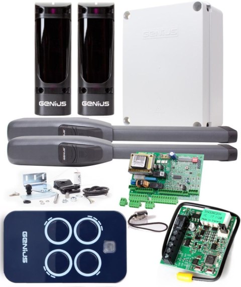 Zestaw GENIUS SIROCCO 250 do 5m bram dwuskrzydłowych