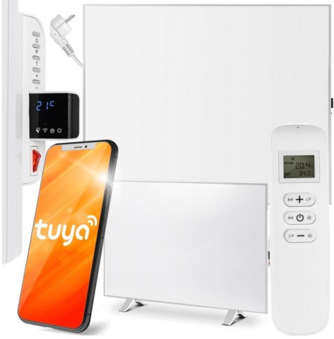 Panel grzewczy IR CRONOS Synthelith PRO CRP-1200TWP Grey