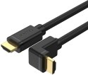 Kabel HDMI Unitek Y-C1001 kątowy HDMI 2.0 90 stopni 4K 2m