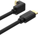 Kabel HDMI Unitek Y-C1002 kątowy HDMI 2.0 90 stopni 4K 3m