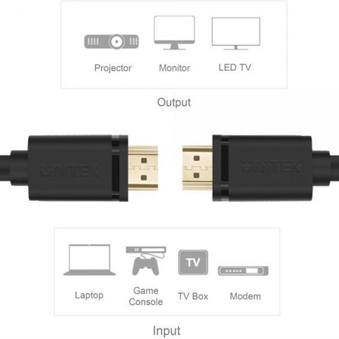 Kabel HDMI Unitek Y-C139M 2.0 3m