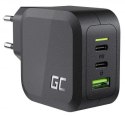 ŁADOWARKA SIECIOWA Green Cell PowerGan 65W 2xUSB-C 1xUSB-A CHARGC08