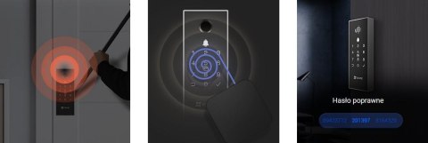 Inteligentny zamek cyfrowy Ezviz DL03 Pro