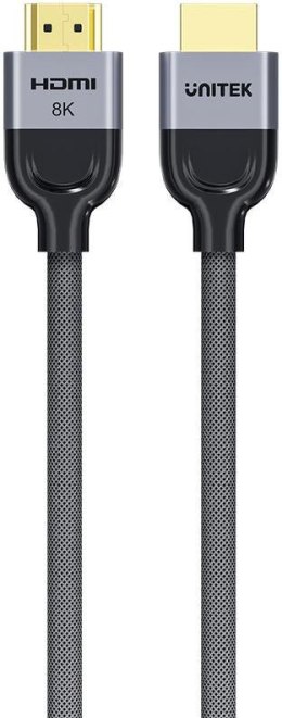 Unitek przewód 8K LUX HDMI 2.1 oplot 1M