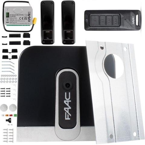 Zestaw Cyclo C720 FDS - FAAC 24V do 400kg bram przesuwnych