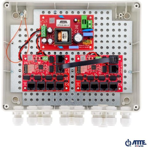 SWITCH ZEWNĘTRZNY 10-PORTOWY POE ATTE IP-9-11-L2