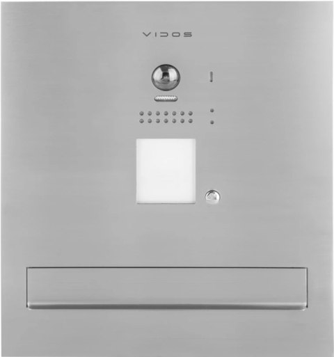 Skrzynka na listy Vidos DUO S1201A-SKM z wbudowanym wideodomofonem