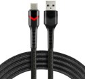 KABEL USB-A / USB-C RGB LED everActive CBB-1CBR 100cm 3A