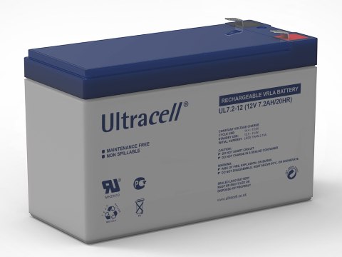 Akumulator AGM ULTRACELL UL 12V 7.2Ah F2
