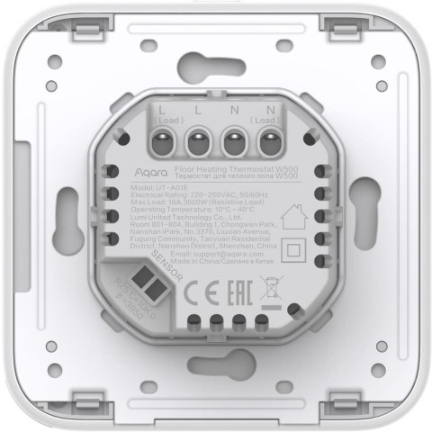 Aqara Floor Heating Thermostat W500 Termostat do ogrzewania podłogowego UT-A01D