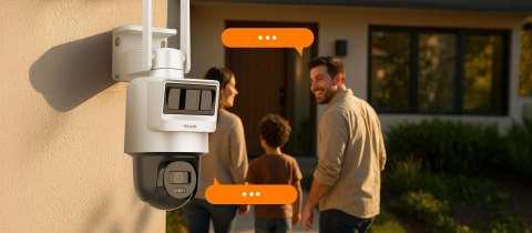 Kamera IP Hilook PTZ-S4-4G z panelem solarnym