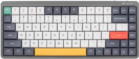 Klawiatura mechaniczna Tracer FINA 84 Grey (Outemu Red Switch)