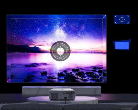 Projektor Zenwire E690H 1000 Ansi WiFi Android 11 FULL HD 4K Autofocus