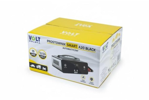 Prostownik Smart Volt Polska 12V/24V 15A A20 Black