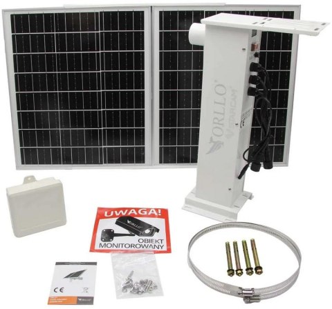 Kamera IP ORLLO Z10 WiFi POE z panelem fotowoltaicznym SM6030 PRO