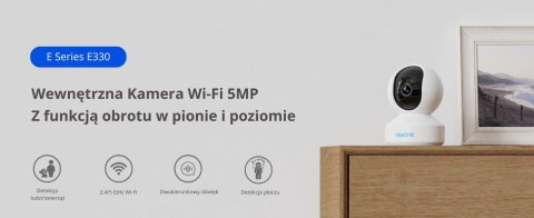 Kamera IP Reolink E Series E330 Biała 5MP