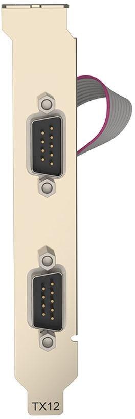 Unitek PCI Express kontroler 2x RS-232