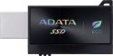 Adata Dysk Zewnętrzny SSD SC730 512G USB 3.2C/A 600/600MB/s czarny