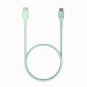 KABEL USB-C / USB-C Greencell PowerStream 120cm PD 100W zielony w oplocie