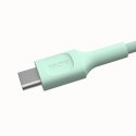 KABEL USB-C / USB-C Greencell PowerStream 30cm PD 100W zielony w oplocie