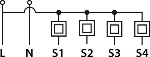 Moduł OXT mini sterownik scen 12 akcji 230V ZigBee TUYA T254