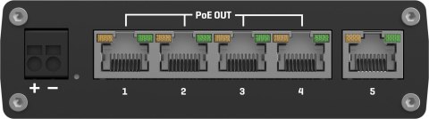 Teltonika TSW101 switch przemysłowy PoE+ (TSW101000000)