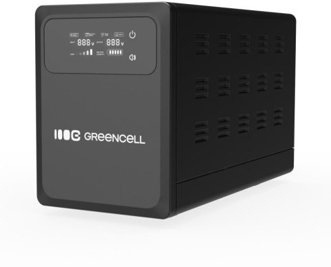 UPS ZASILACZ AWARYJNY Greencell PowerCore 2000VA 1200W AVR 24VDC LCD