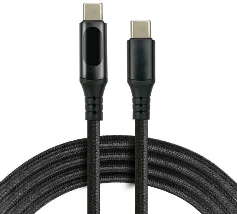 KABEL USB-C / USB-C LCD everActive CBB-3PDL 300cm 20V 2,25A 45W