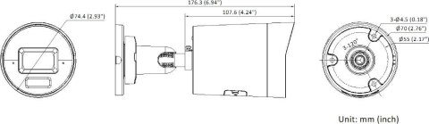 Kamera IP Hikvision DS-2CD2067G3-LIY 4mm PL