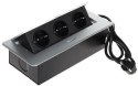 Listwa zasilająca meblowa 3 gniazda FPS-3S/CABLE