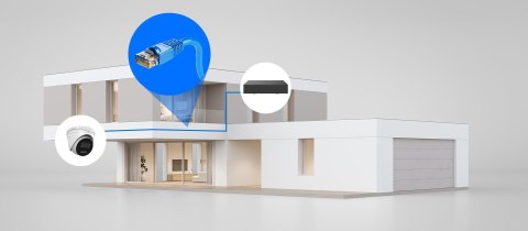 Zestaw monitoringu IP Hilook 8 kamery IPCAM-T8-30DL 2.8mm