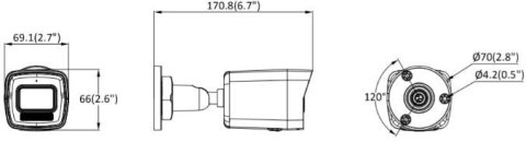 Kamera IP Hikvision DS-2CD1061G2-LIU 2.8mm PL Opakowanie zbiorcze 4szt.