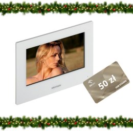 Monitor wideodomofonu HIKVISION DS-KH6320-WTE2-W BIAŁY