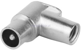 WKW 506 WTYK TELMOR RG6 Wtyk TELMOR Złącze standard IEC