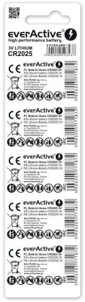 Bateria CR2025 everActive (blister 5 szt.)