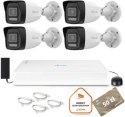 Zestaw do monitoringu Hilook 4 kamery IP IPCAM-B8-30DL/A