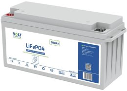 AKUMULATOR VOLT POLSKA LITOWO-ŻELAZOWO-FOSFORANOWY LiFePO4 12V 200Ah 200A