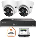 Monitoring zestaw bezprzewodowy TP-LINK VIGI 2 kamery 4MPX C440-W WiFi 1TB