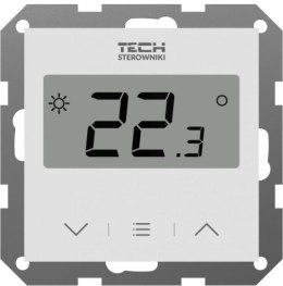 Przewodowy Dwustanowy regulator pokojowy biały F-2Z v1 Tech sterowniki