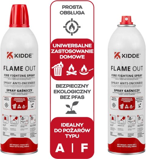 Spray gaśniczy KIDDE FlameOut 500 ml